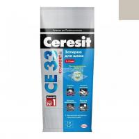 Затирка для узких швов с противогрибковым эффектом Ceresit CE33 Super 01 (белая), 2 кг
